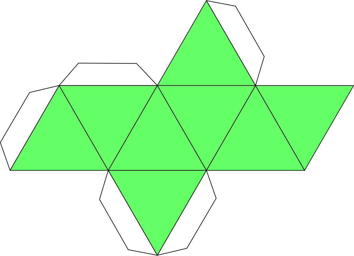 Октаэдр распечатать. Развертка правильного октаэдра. Октаэдр развертка а4. Кубогемиоктаэдр развертка. Правильные многогранники октаэдр.