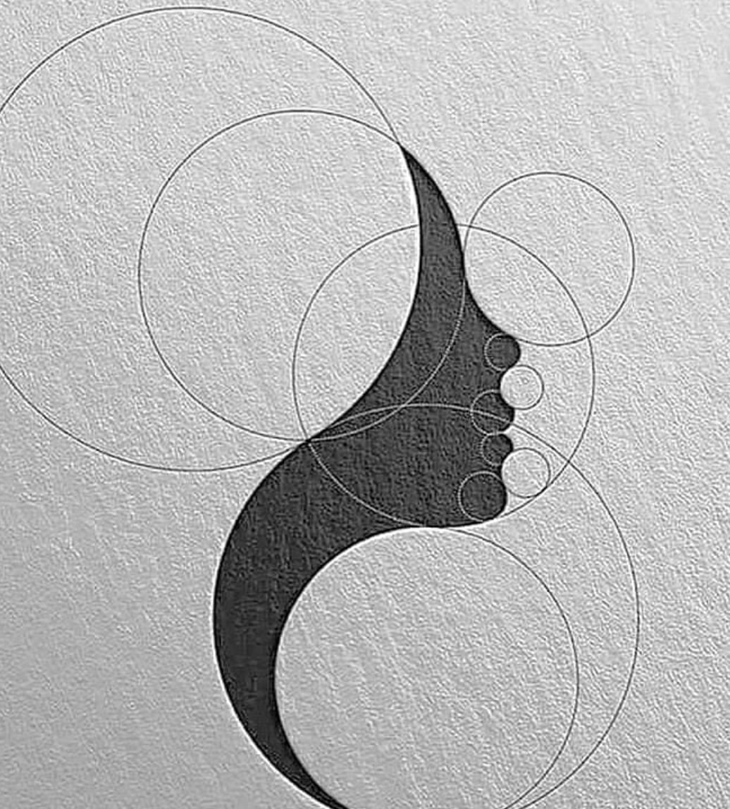 Интересные формы в графическом дизайне