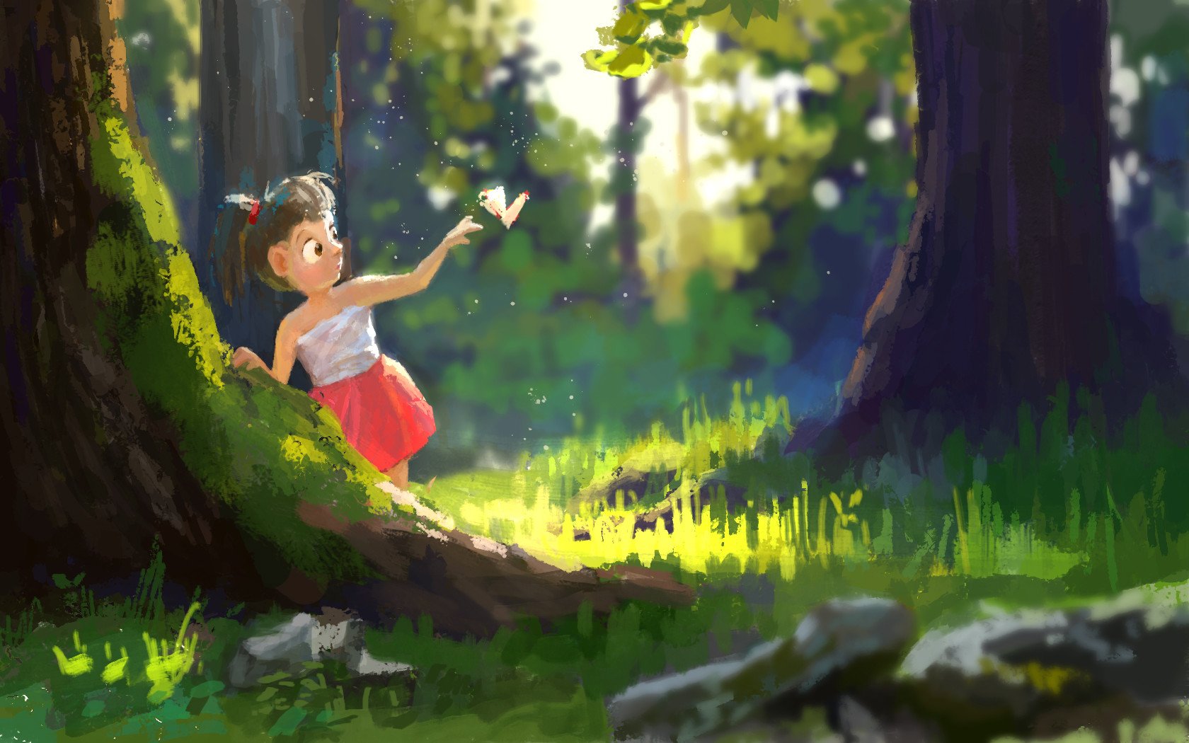 Включи девочку в лесу. Девочка в лесу. Лесная девочка. Девочка в лесу рисунок. Девочка в волшебном лесу.