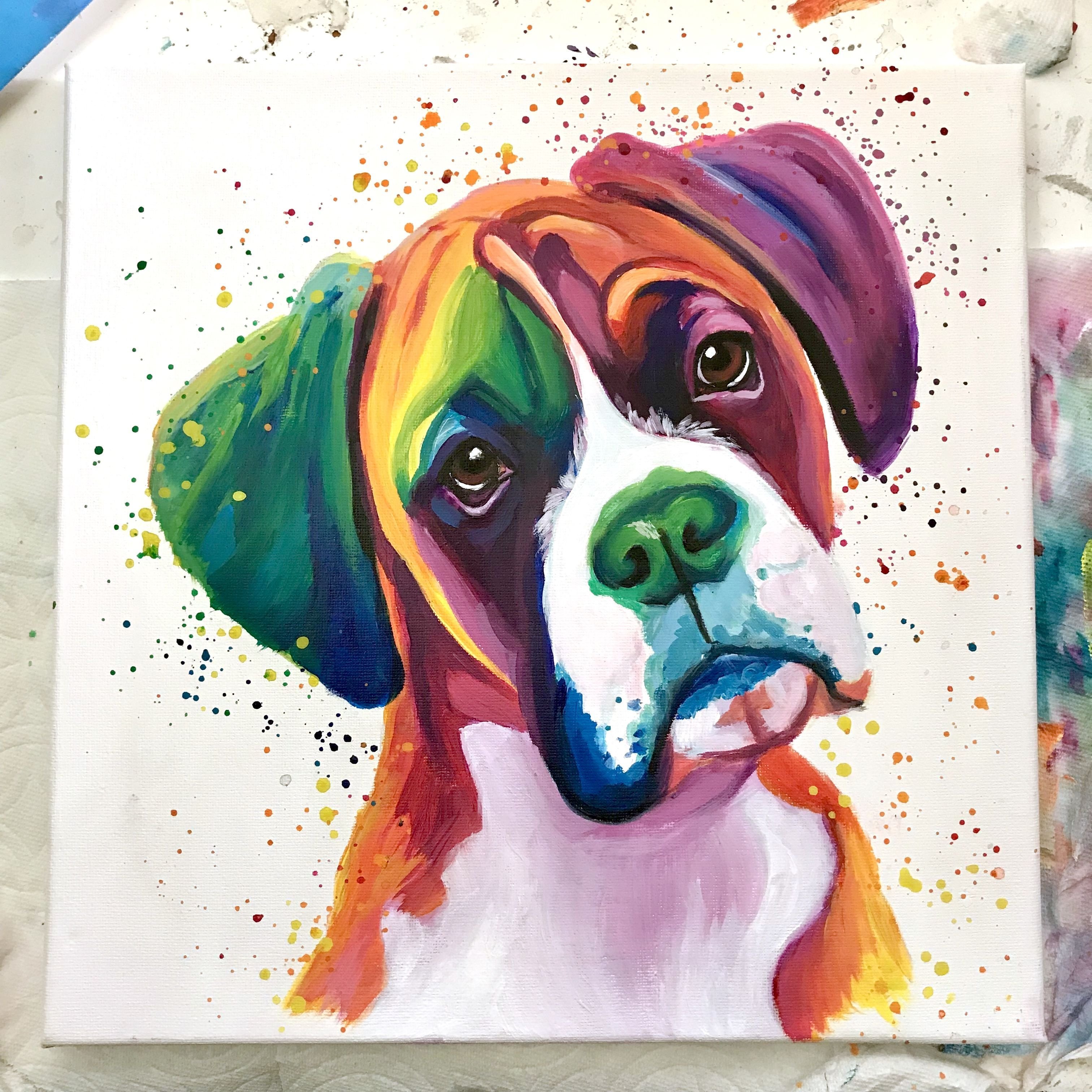 Собаки маркерами. Рисунки красками. Собака рисунок красками. Рисунки собак гуашью. Краска для собак.