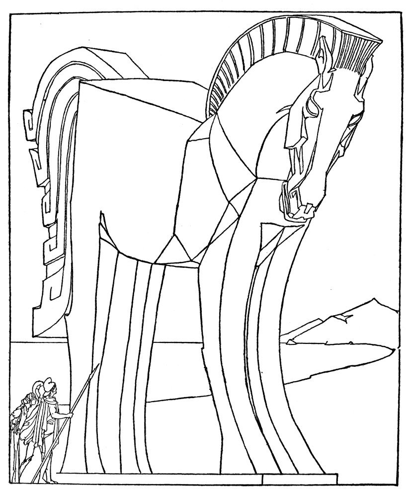 Троянский конь Одиссей Одиссей