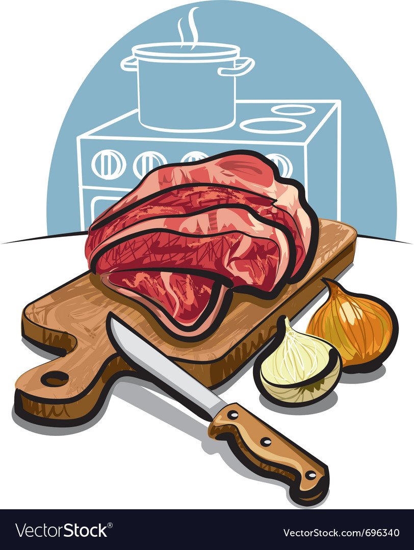 Мясо рисунок