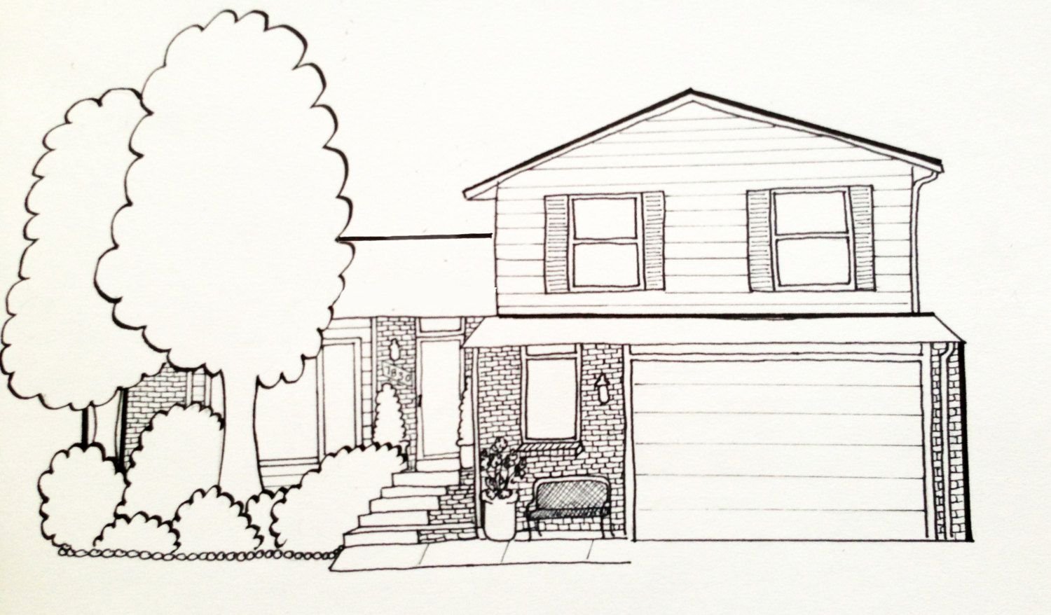 Нарисовать дом мечты 7 класс. Рисунки домов карандашом для срисовки. Загородный дом карандашом. Дом рисунок карандашом простой. Дом мечты рисунок легкий.