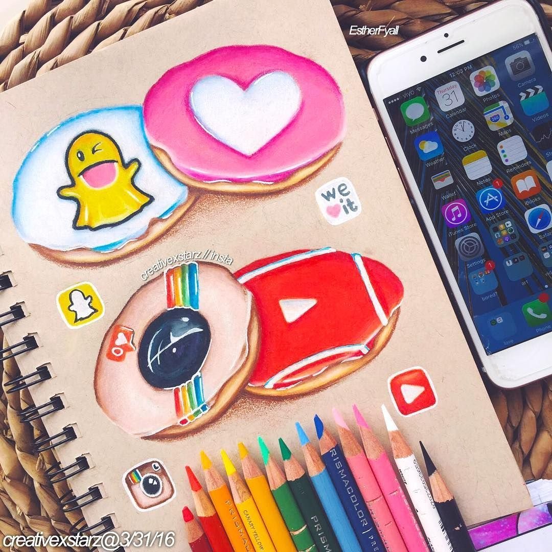 Нарисовать девушку маркерами