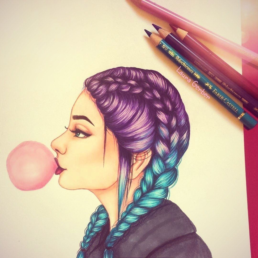 Рисунки акварелью в скетчбуке