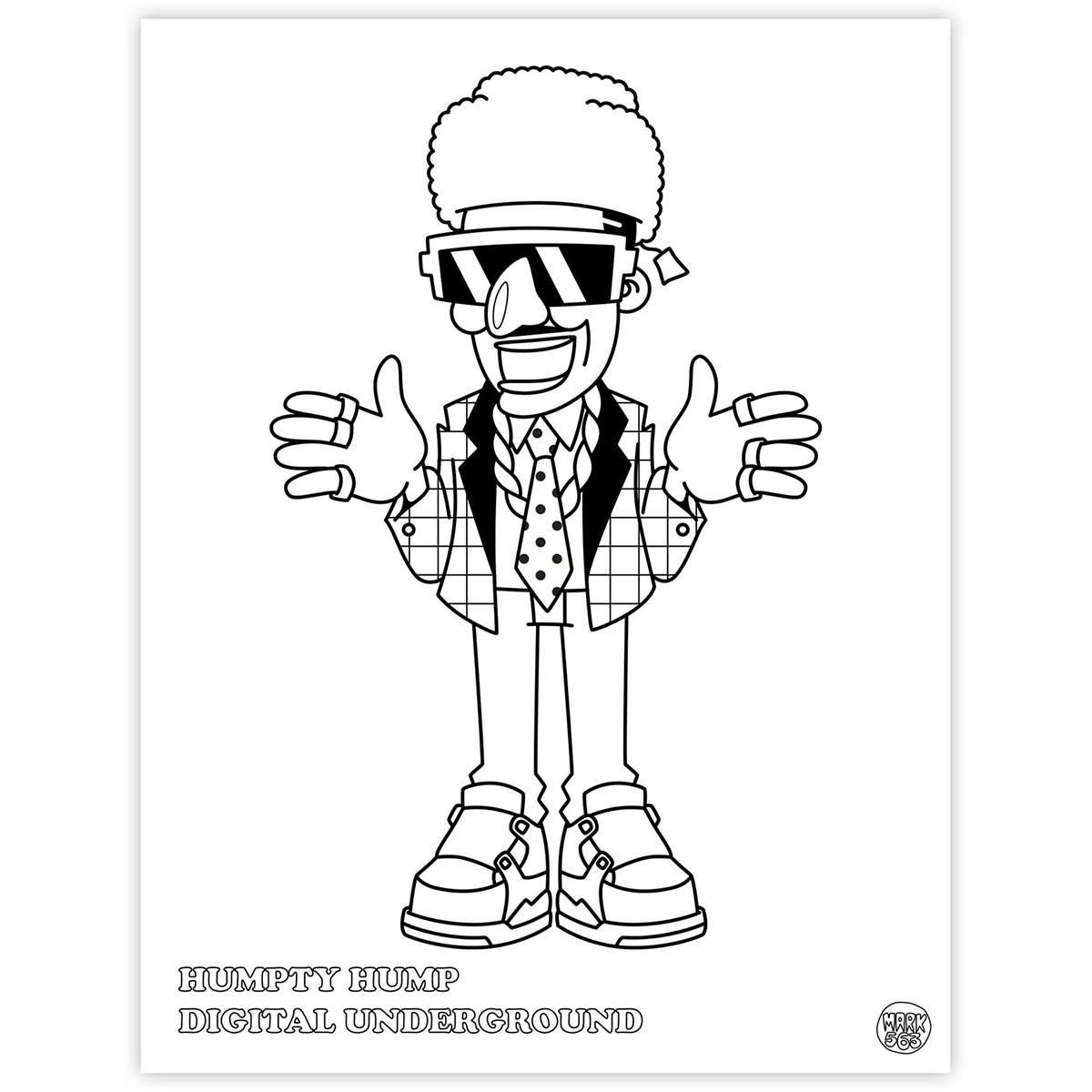 Совенок хип хоп аппликация