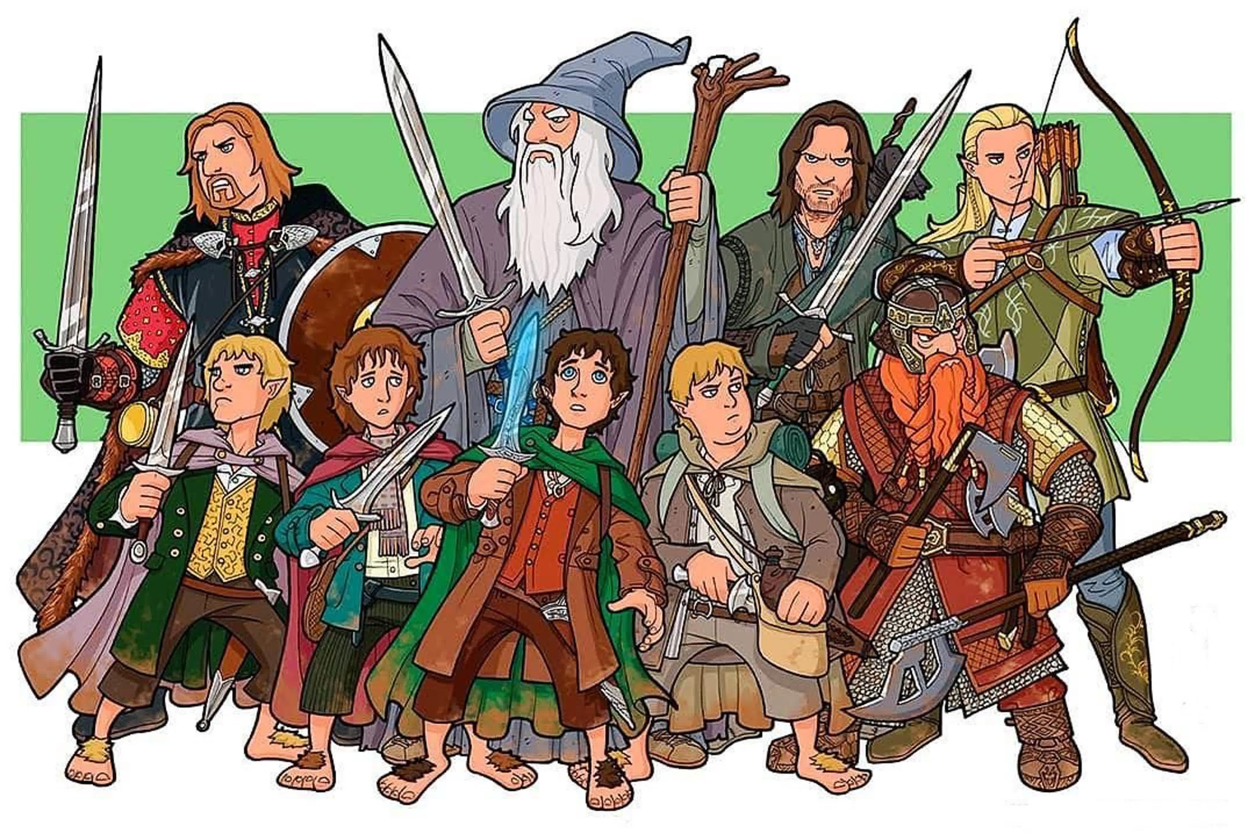 Хоббиты персонажи Легендариума Толкина