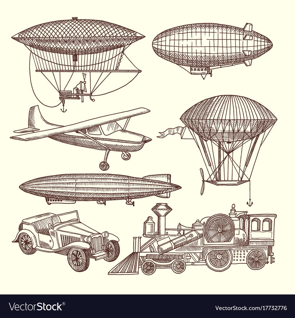 Дирижабль Графика