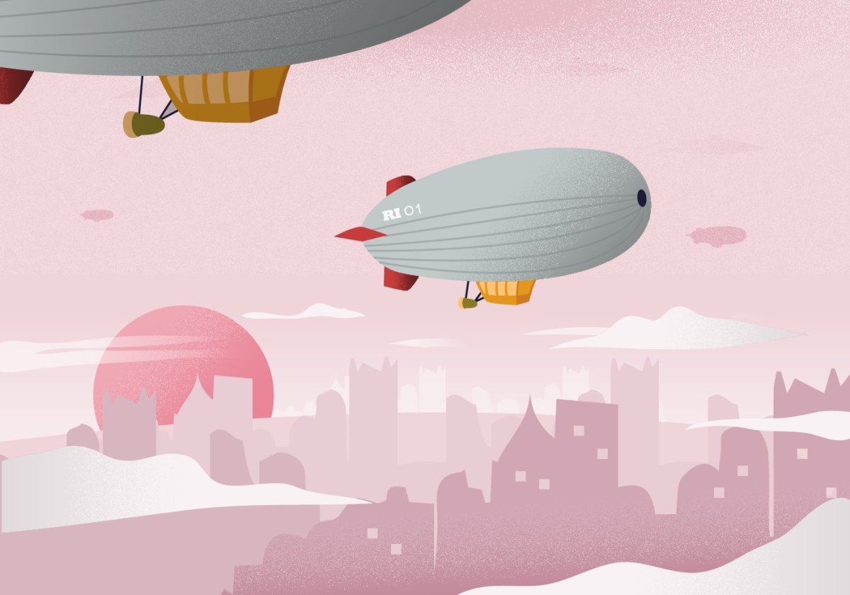 Дирижабль детский