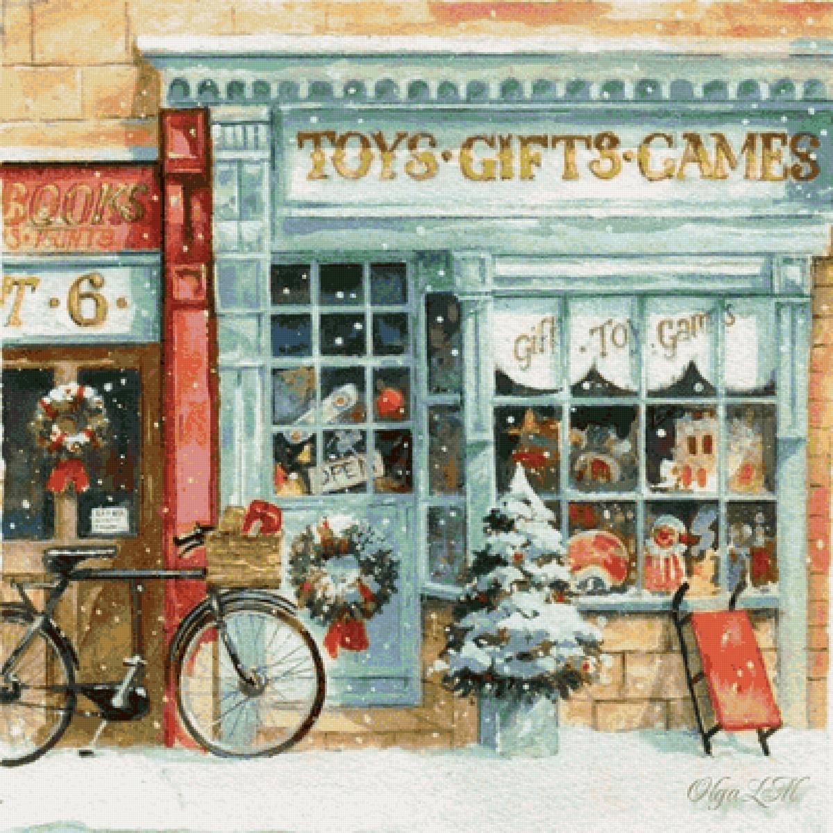 Джем Митчелл художник Рождество