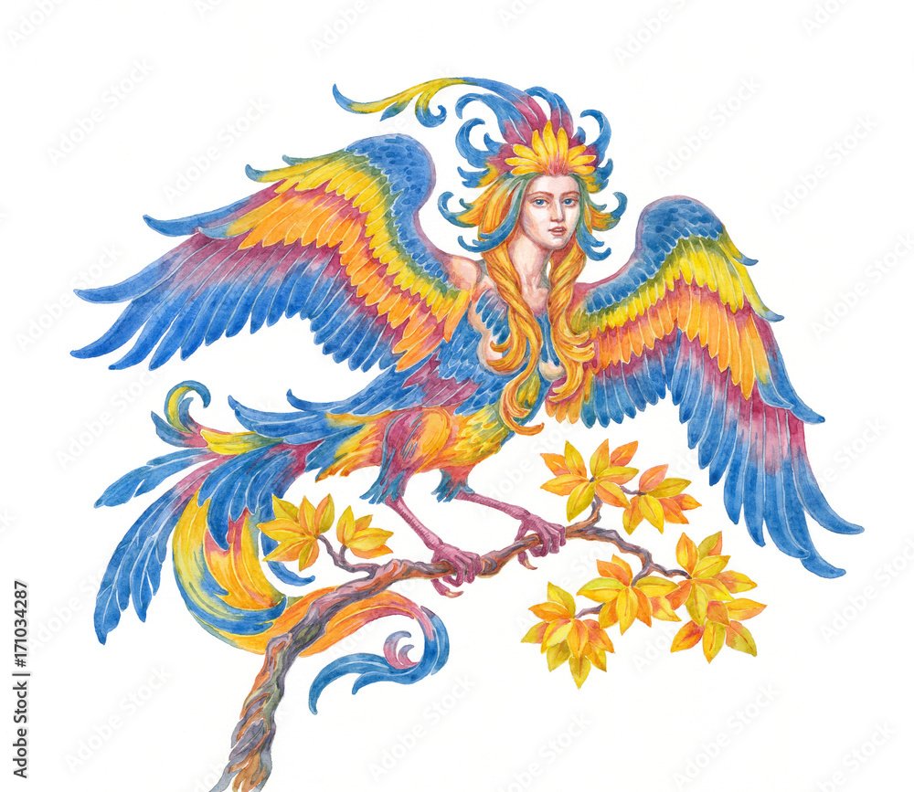 Птица Гамаюн в славянской мифологии