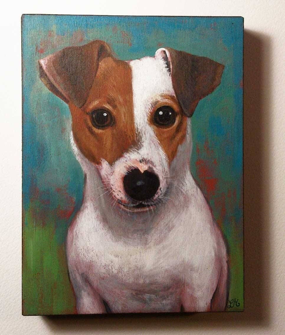 Джек Рассел портрет