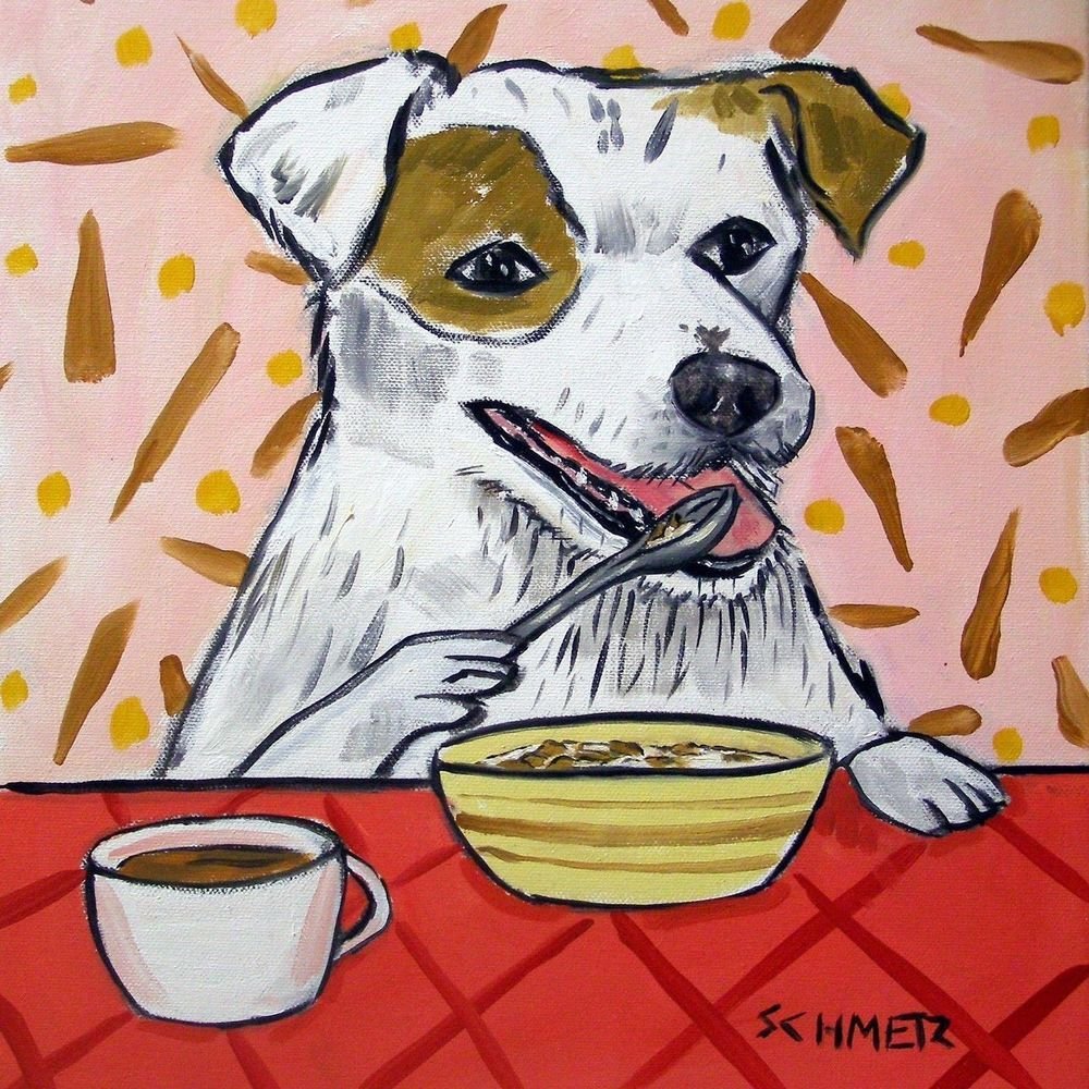 Джек Рассел терьер арт