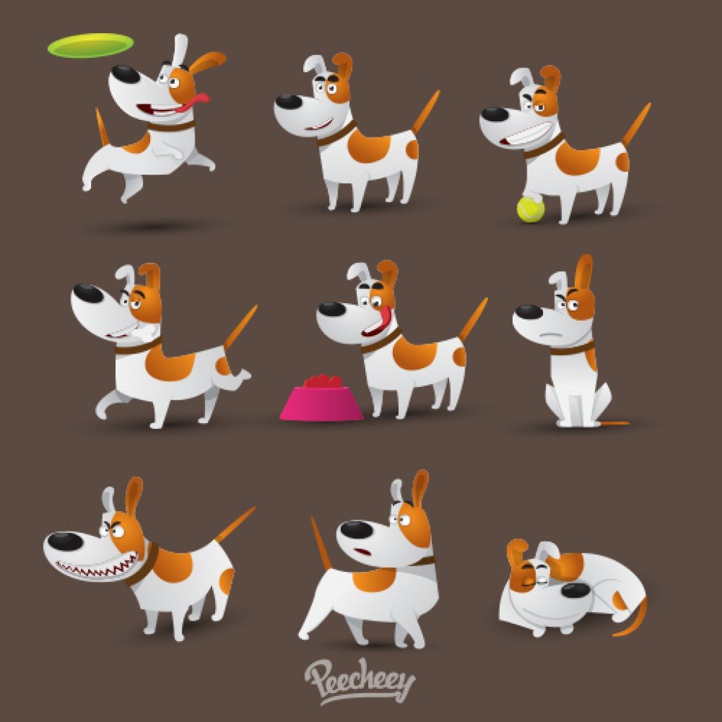 Собака Джек Рассел терьер вектор