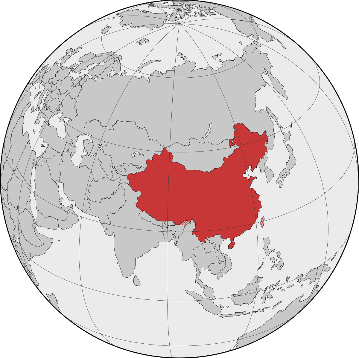 Китай на глобусе. Карта Китая на глобусе. Территория Китая на глобусе. Казахстан восточная азия