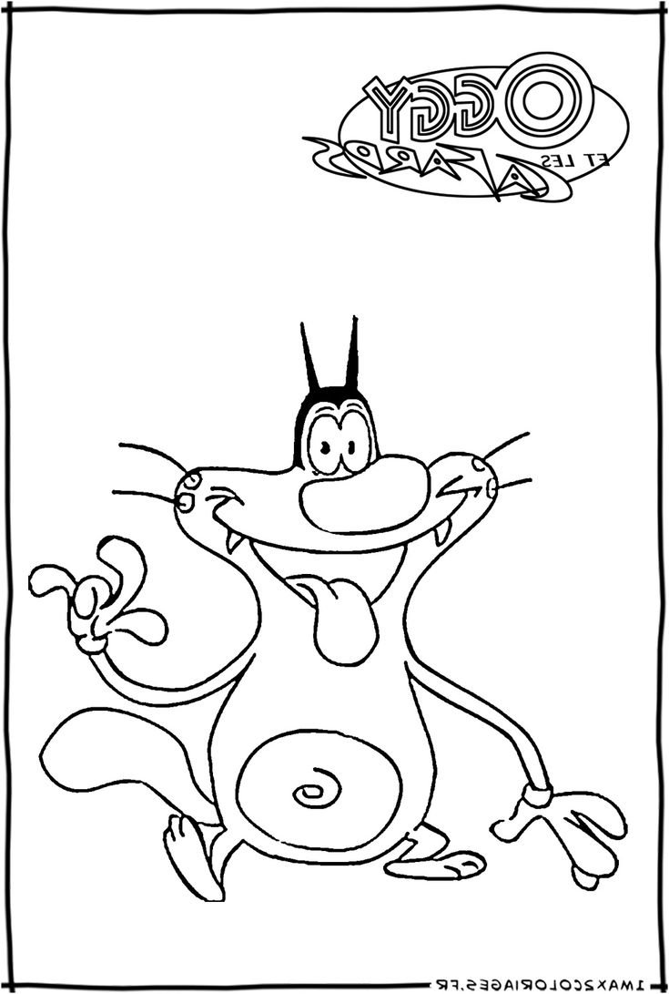 Шрифт Огги и тараканы