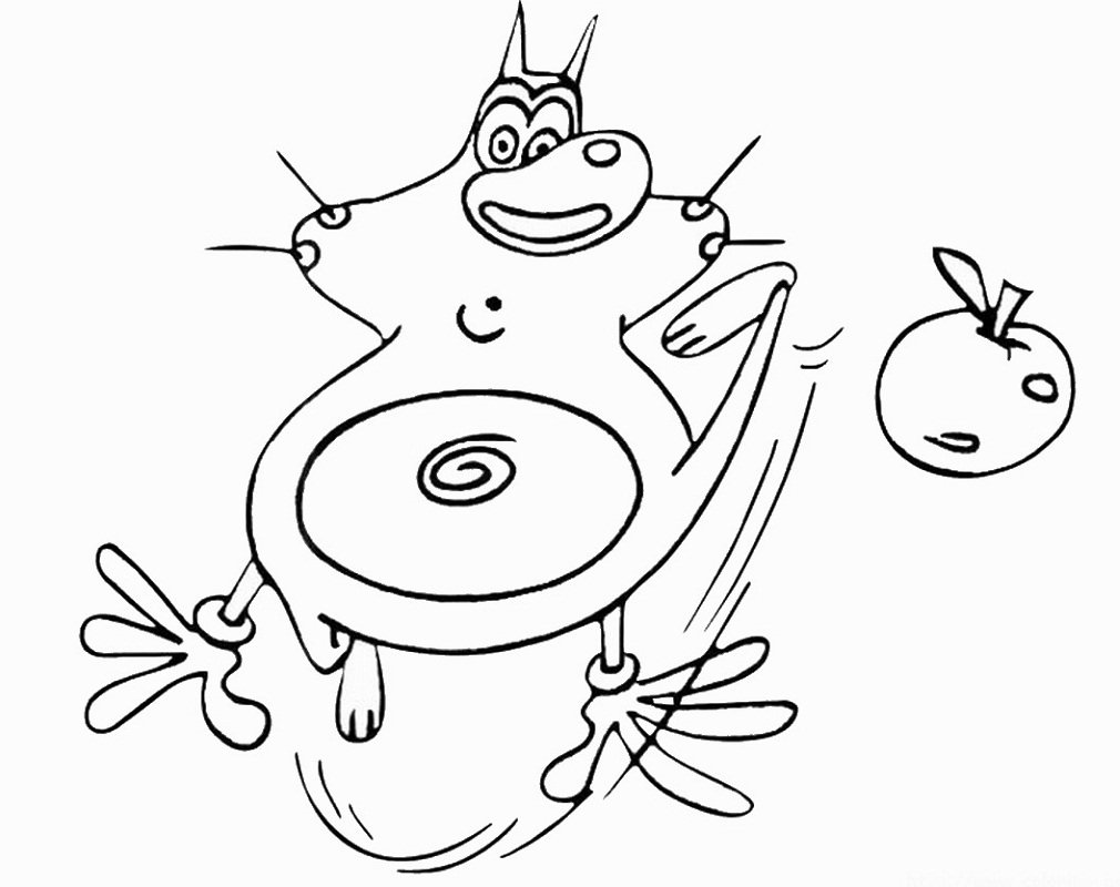 Огги и тараканы арт