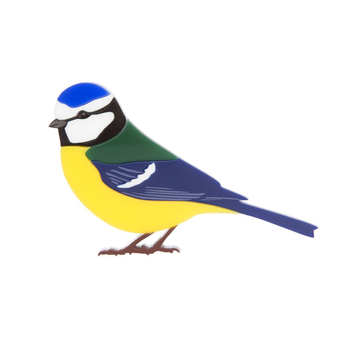 Синица рисунок цветной