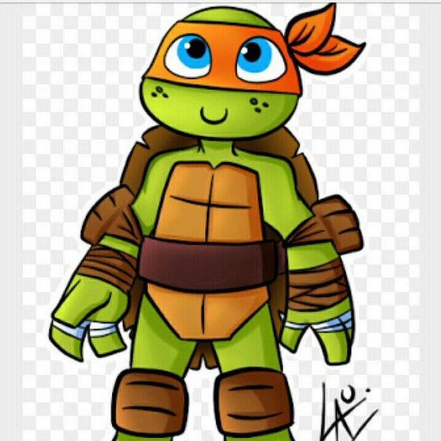 Рисунки Микеланджело Черепашки ниндзя 2012