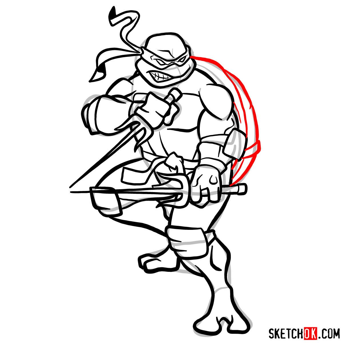 Картинки для срисовки Черепашки ниндзя