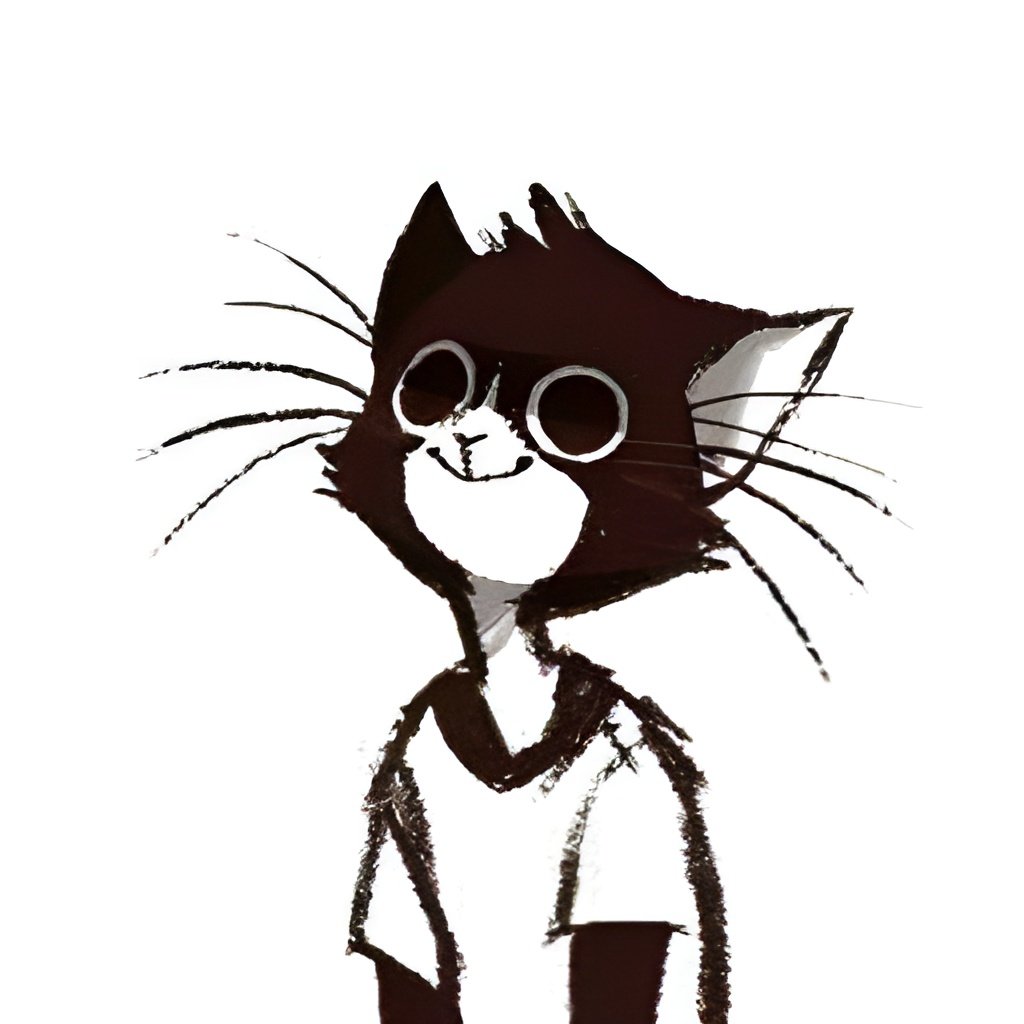 Человек кошка рисунок - 85 фото