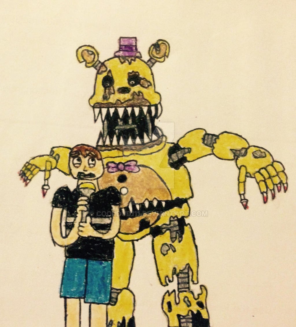 Раскраска ФНАФ Твистед