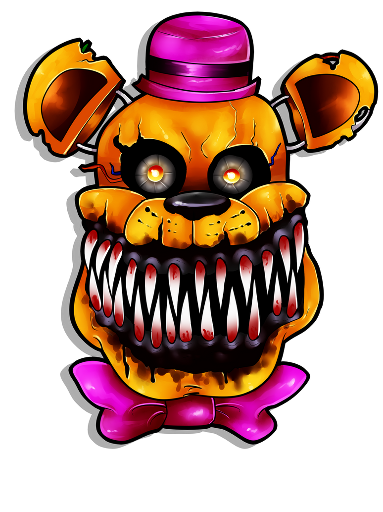 Голден Фредди ФНАФ 4