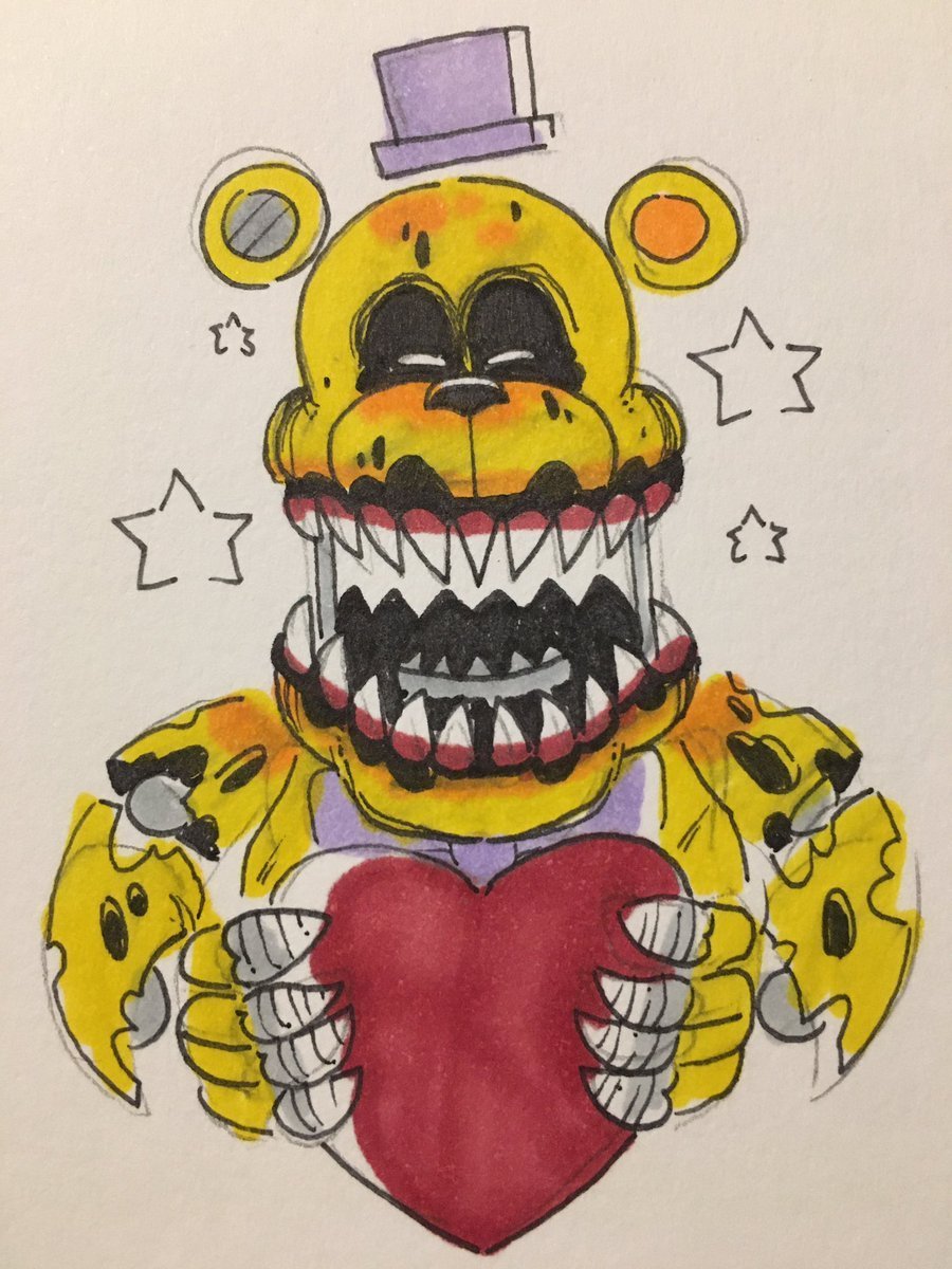 ФНАФ 4 кошмарный ФРЕДБЕР