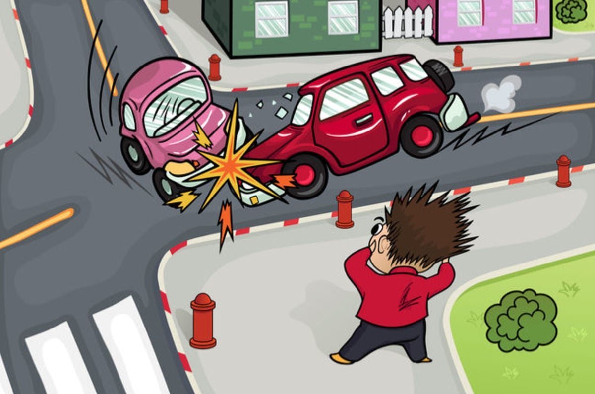 Нарисовать ДТП