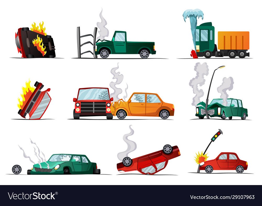 Авария мультяшная