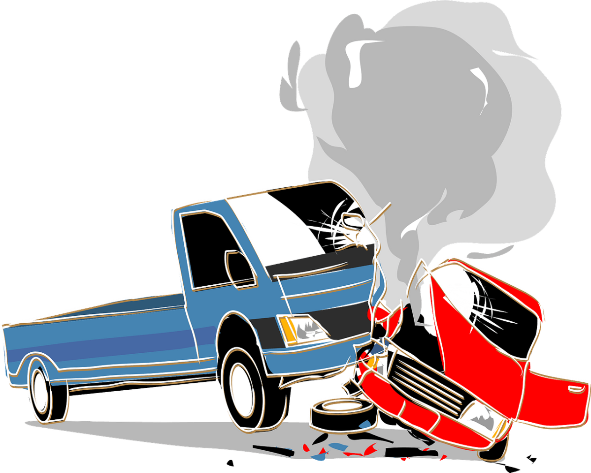 Автокатастрофа рисунок