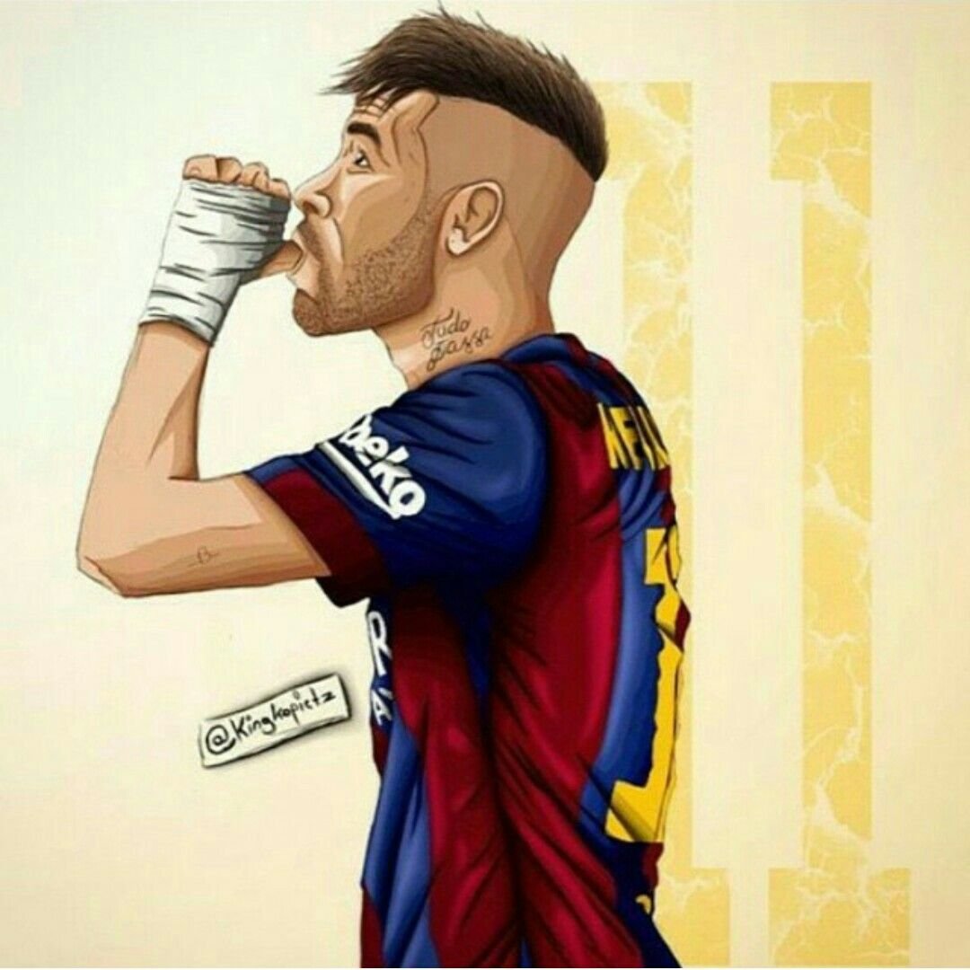 Неймар мультяшный