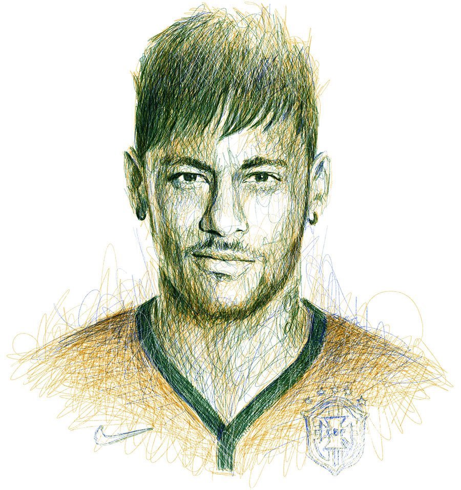 Неймар портрет