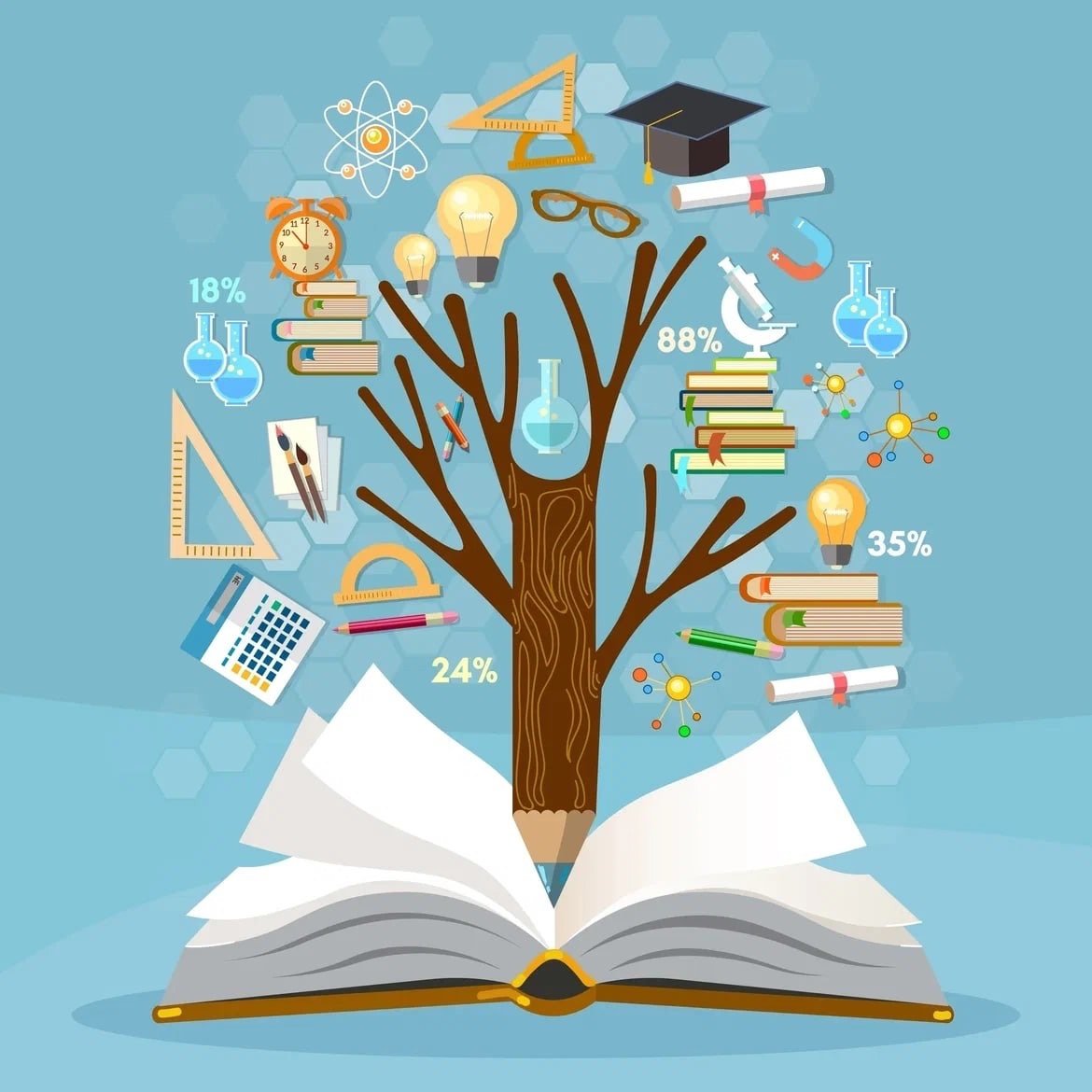 Дерево знаний в детском саду