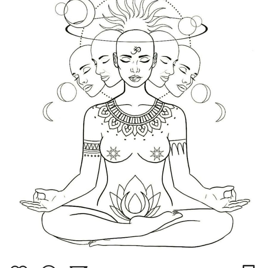 Бог Шива эскиз