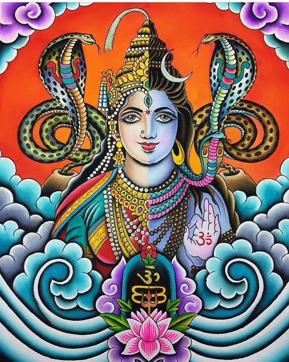 Шива Шакти вектор