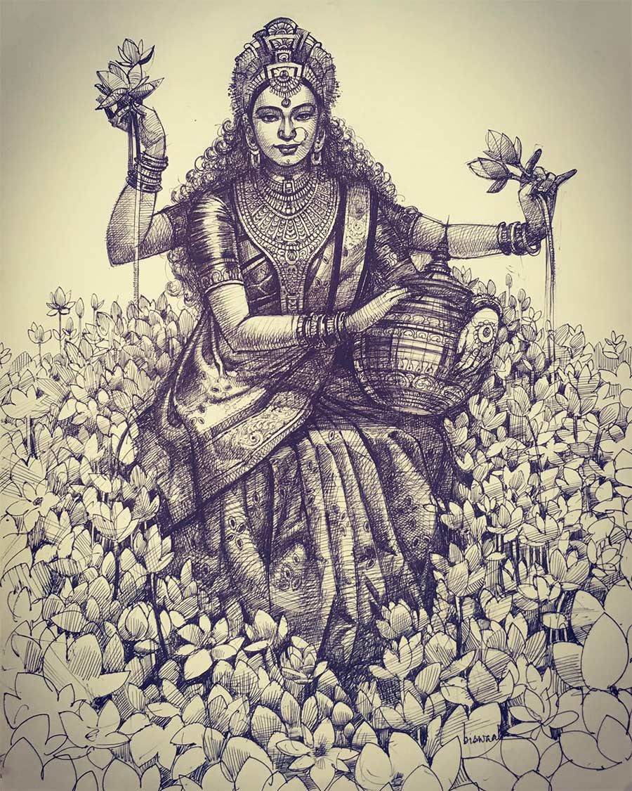 Бог Шива арт