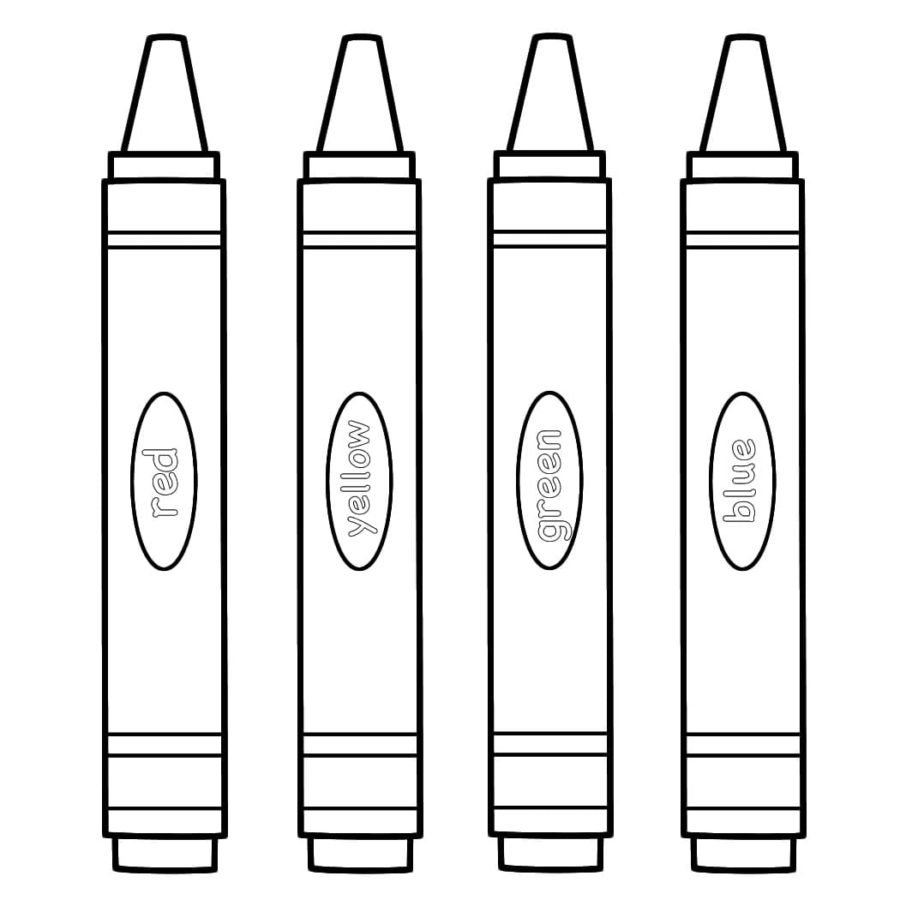 Линейка раскраска