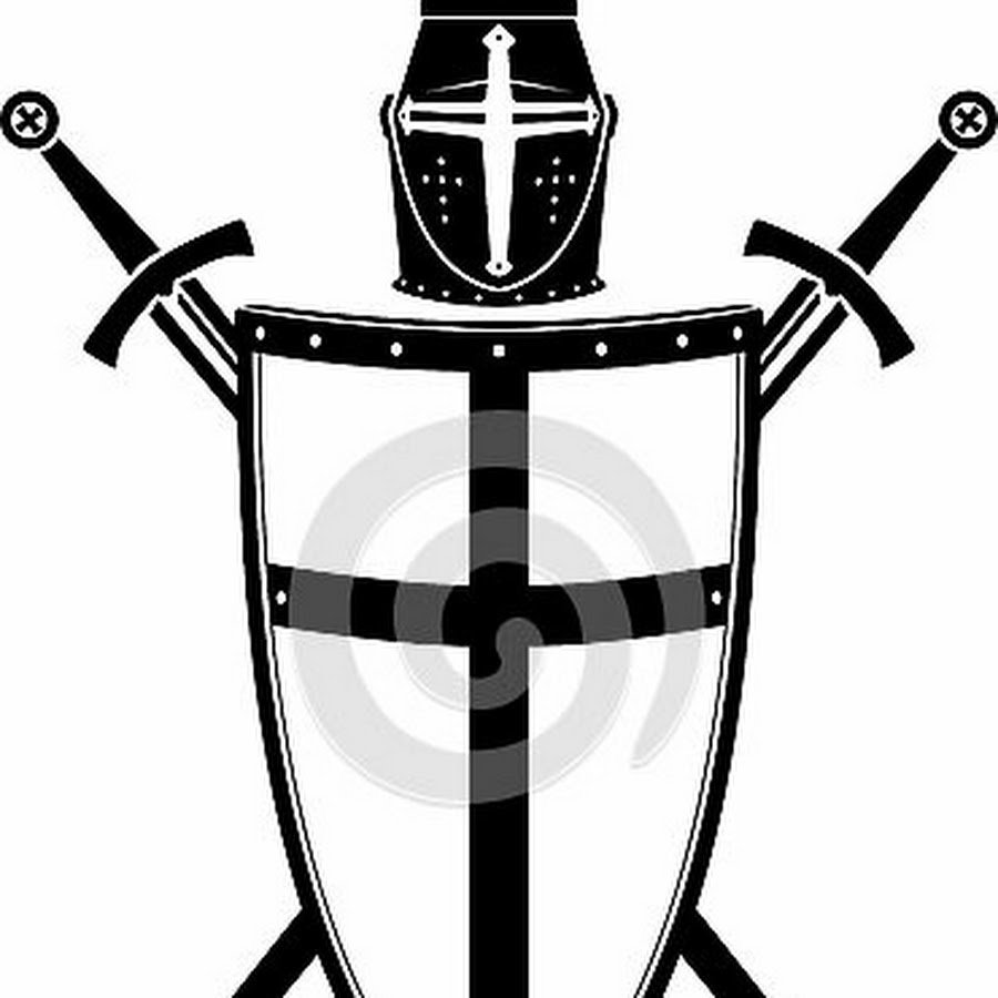 Щит и меч вектор