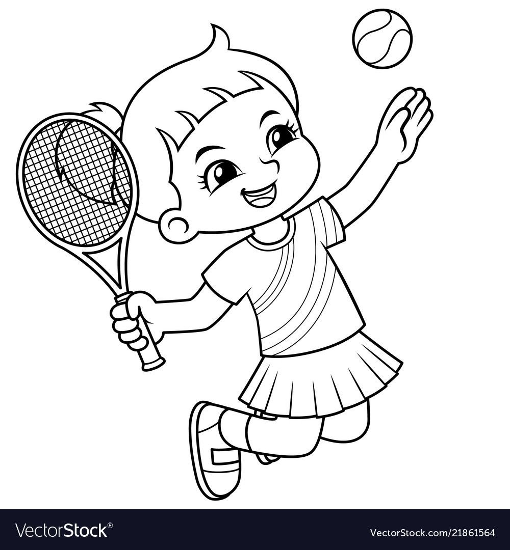 Человек с ракеткой