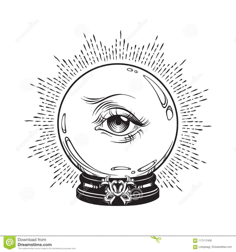 Магический шар в руках