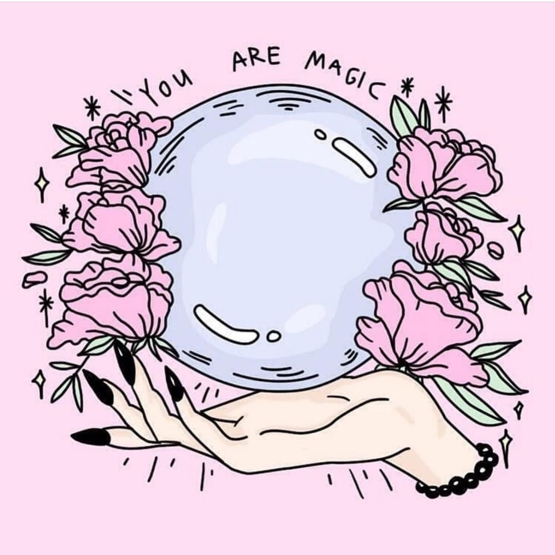 Рисунок магический шар