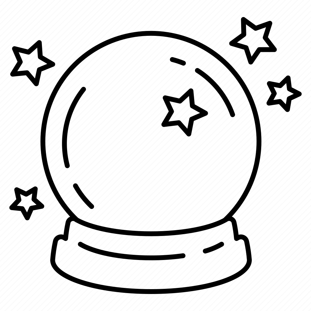 Стеклянный шар скетч