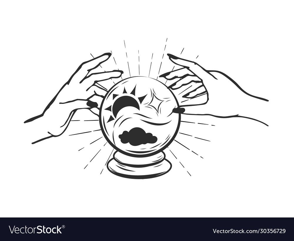 Шар предсказаний вектор