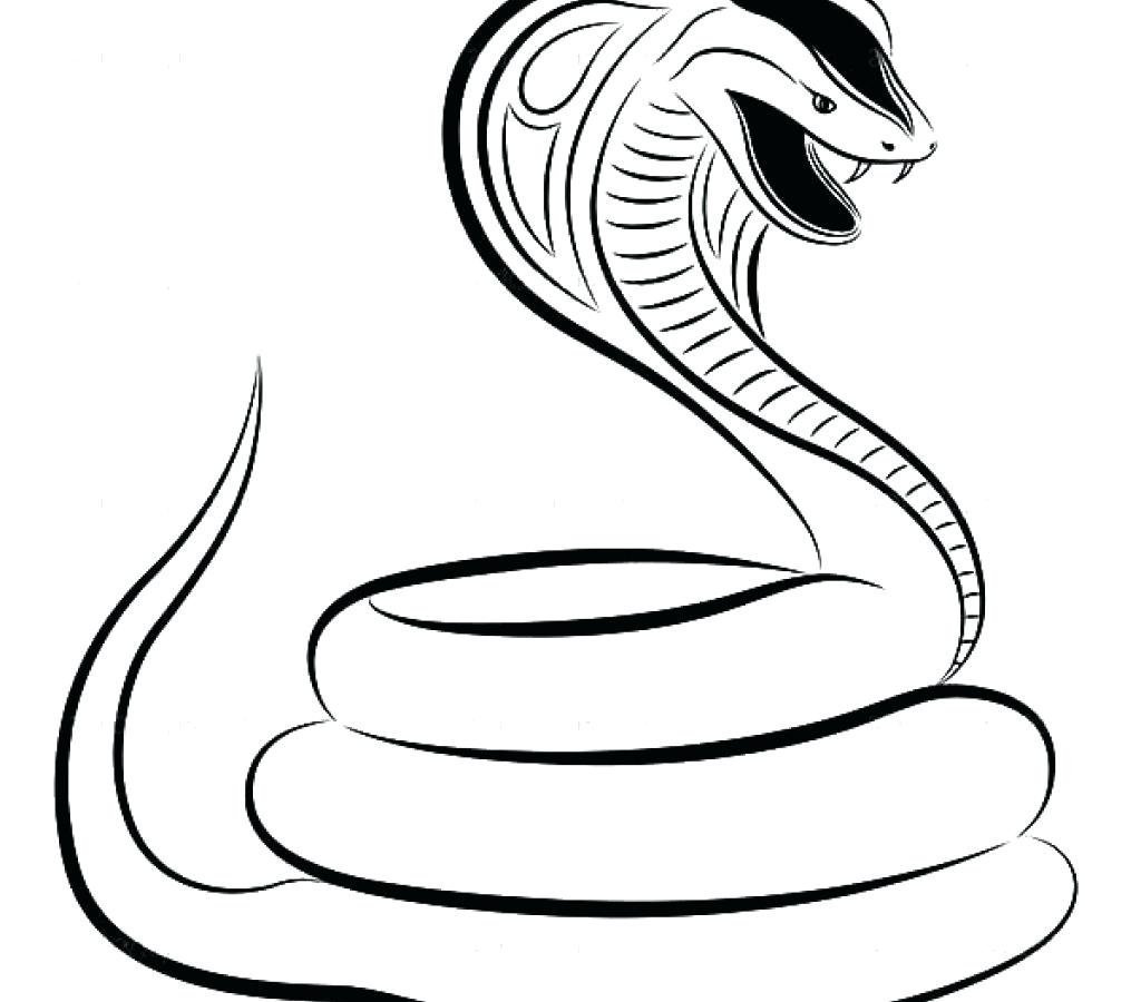 Змея для срисовки