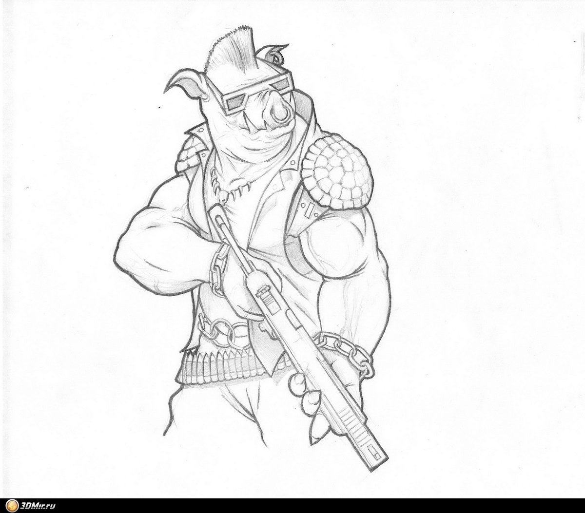 Шреддер 1987 и Крэнг