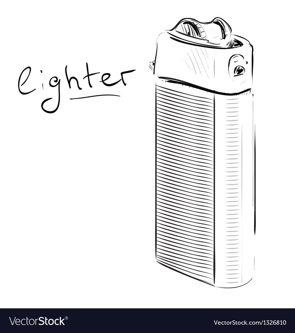 Зажигалка эскиз