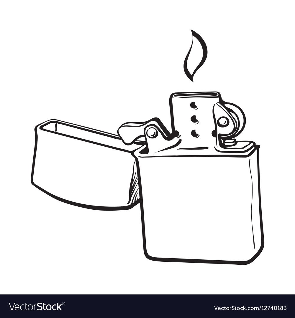 Зажигалка эскиз