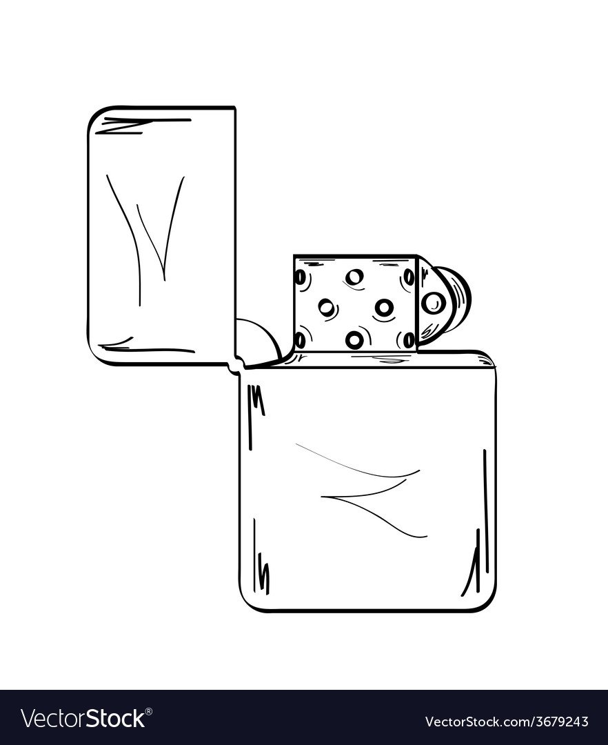 Зажигалка эскиз