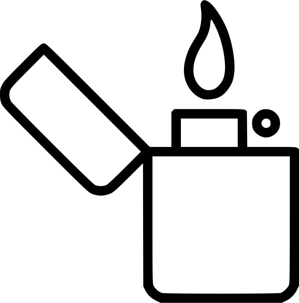 Зажигалка схематично